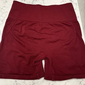 Women's Burgundy Shorts